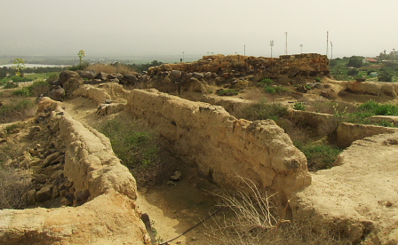 Beit Shean: Excavations on the hill