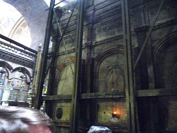 Jerusalem Church of the Holy Sepulcher: The tomb