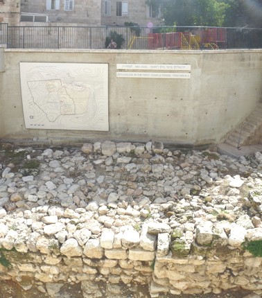 Jerusalem: Excavavation of first temple era