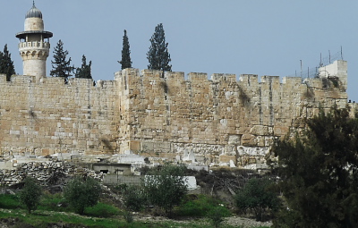 Jerusalem: Corner in the East wall