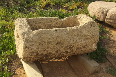 Cradle in Caesarea