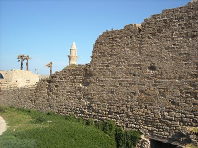 Wall in Caesarea