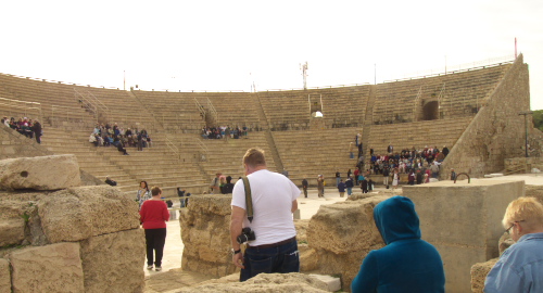 Ruins of Theater in Caesarea