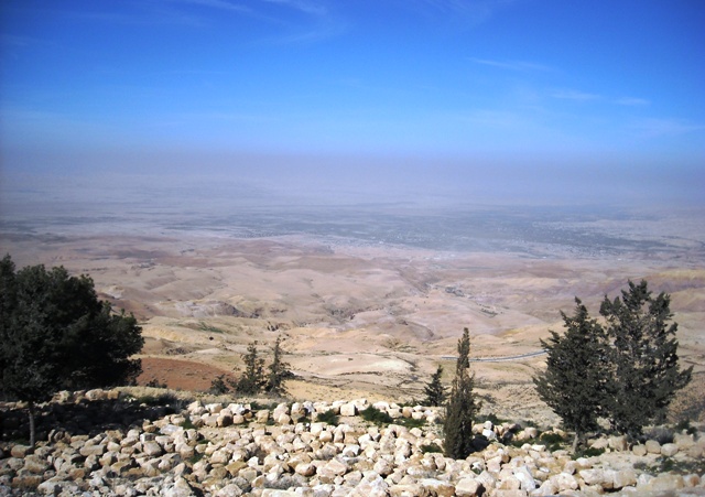 View of promised Land from Mt. Nebo