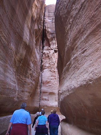 Trail into Petra