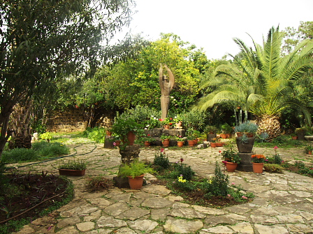 Galilee: Garden in Capernaum