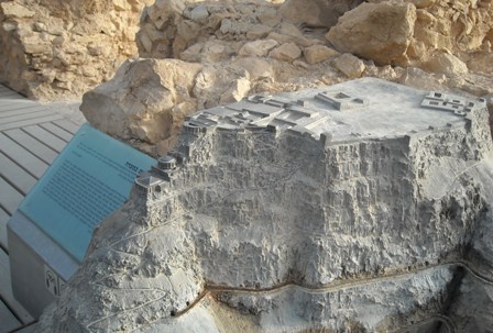 Model of Masada