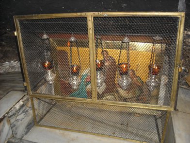 Manger in Church of the Nativity