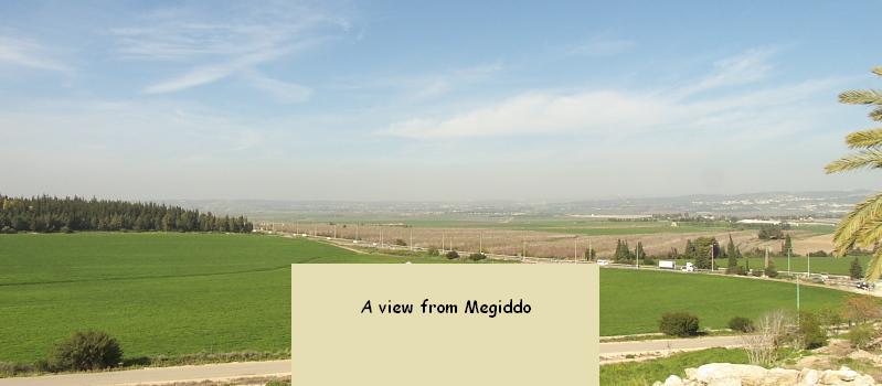View from Megiddo